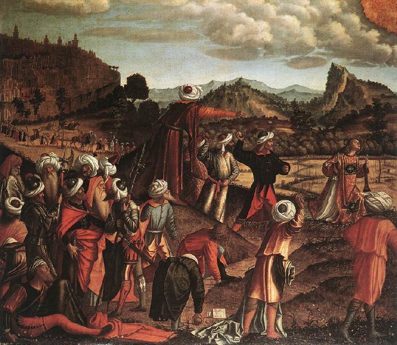 CARPACCIO, Vittore The Stoning of St Stephen g China oil painting art